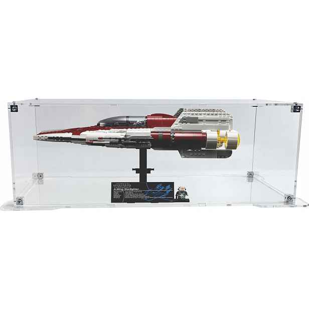 Vitrína s podstavcem pro stavebnici Lego 75275 Star Wars Stíhačka A-wing