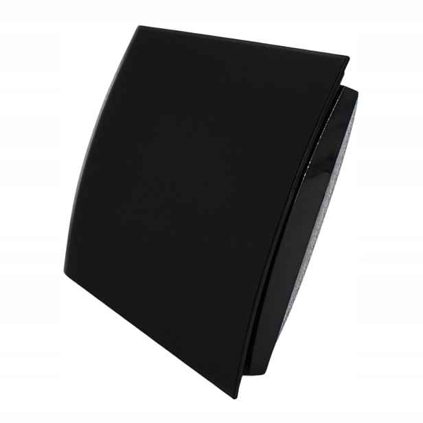 Ventilátor Mmp 100 Ts Timer Elipse Černý Mat Sklo Krátké hrdlo
