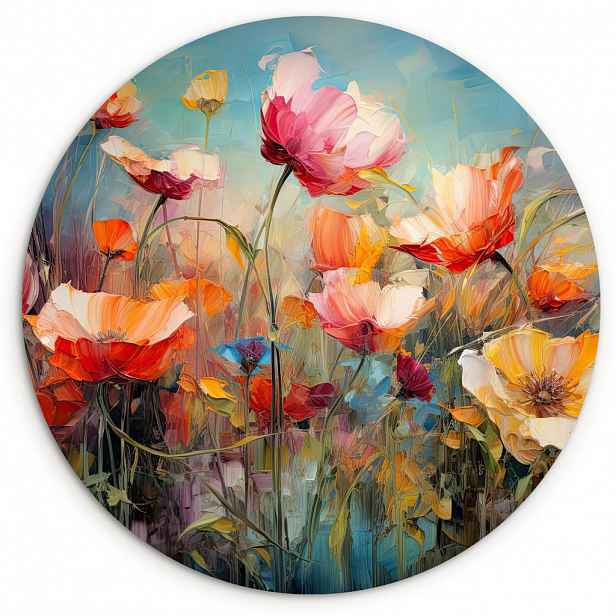 MuchoWow NÁSTĚNNÝ OBRAZ Květiny - Akvarel - Umění - Botanické - Příroda 30x30 cm