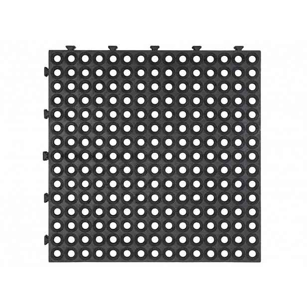 Multy home Gumová dlaždice EXTREME DRAINAGE 45 x 45 cm, černá, 1 ks 4016.91.00