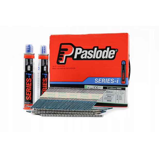Originální Paslode hřebíky 2,8x75mm 2 gázy SERIES-i (2500ks) sada