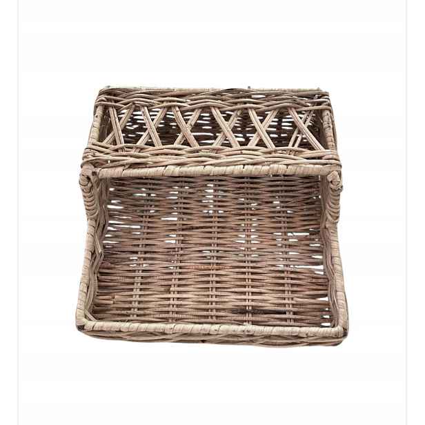 Ratanový ubrousek, zásobník na ubrousky Rustic Rattan Hampton