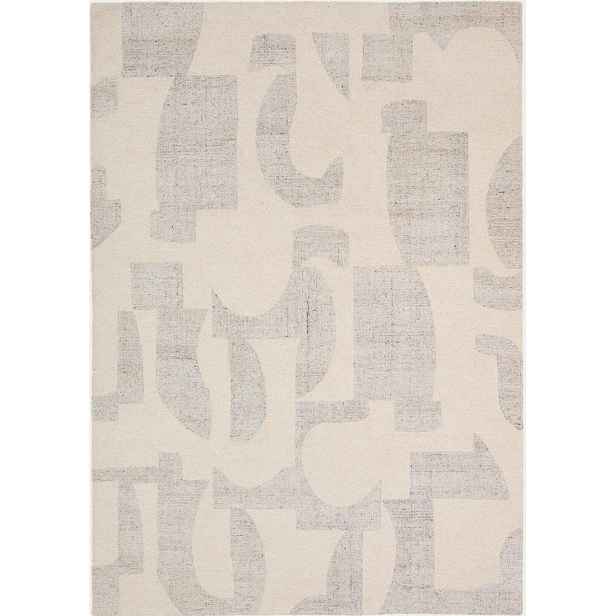 Šedý/béžový ručně tkaný vlněný koberec 200x300 cm Norela – Kave Home