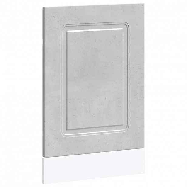 vidaXL Panel na myčku Kalmar betonově šedá 45x1,5x57 cm kompozit
