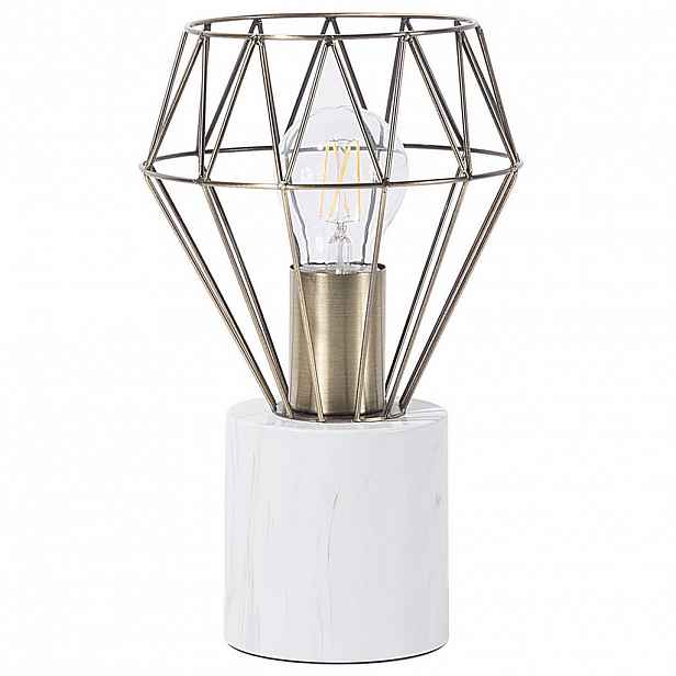 Beliani STOLNÍ LAMPA Mooni 17/17/28 cm
