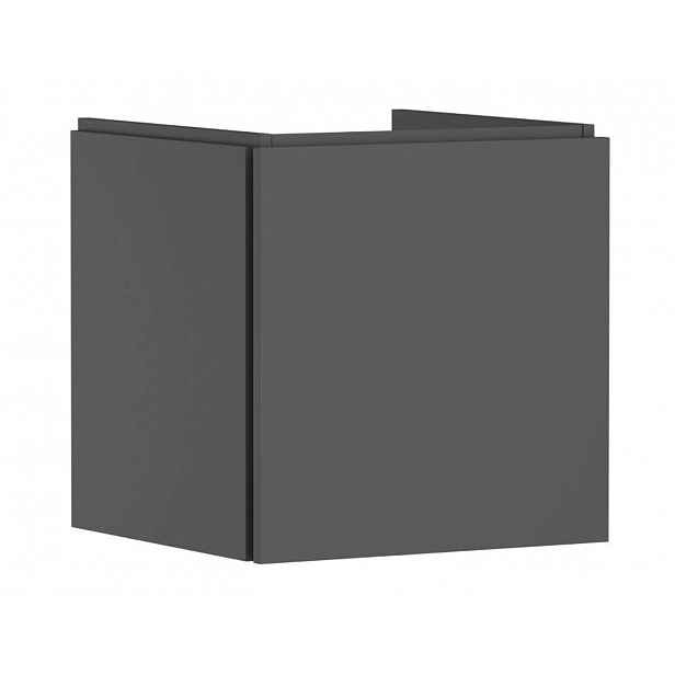 Hansgrohe Xilesa E - Umyvadlová skříňka, 50x48x47 cm, 1 zásuvka, matná šedá 54249760