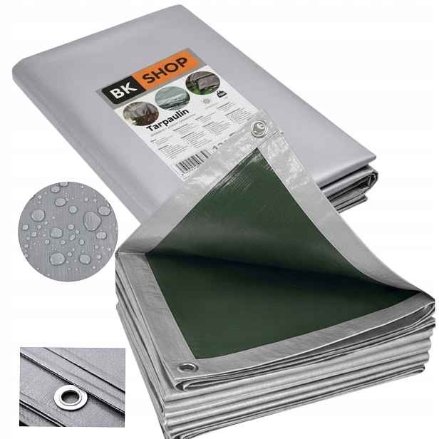 Plachta 120g 5x8 Mrazuvzdorná, voděodolná, Uv zesílená, ochranná