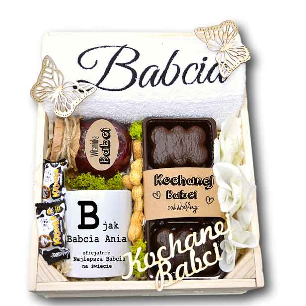 Den babiček, ručníky, výšivka, dárek, poděkování