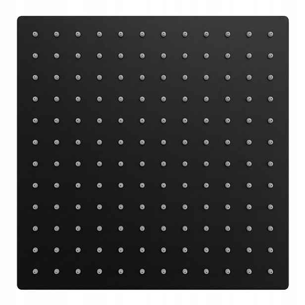 Sprchová Dešťová Sprcha Černá Čtvercová Rea JS-P015B Univerzální 30 cm