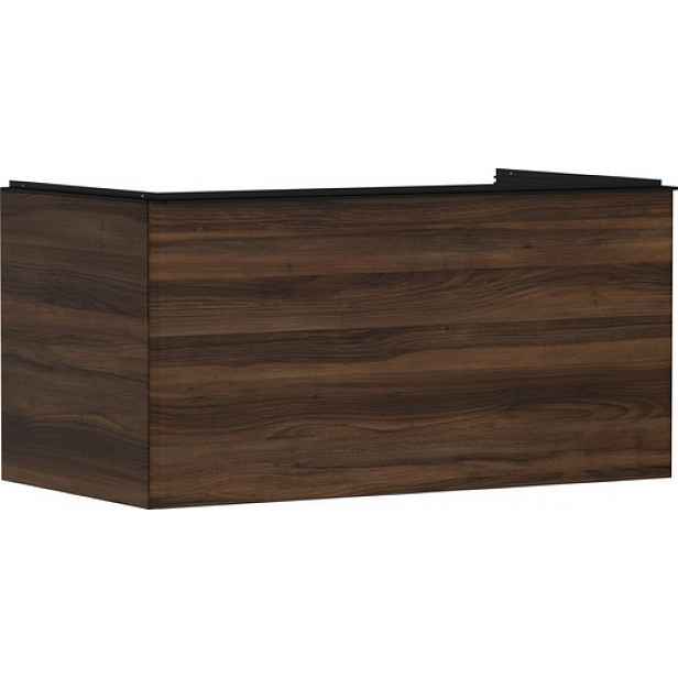 Skříňka pod umyvadlo pod desku Hansgrohe Xelu Q 98x49,5x55 cm tmavý ořech 54061670