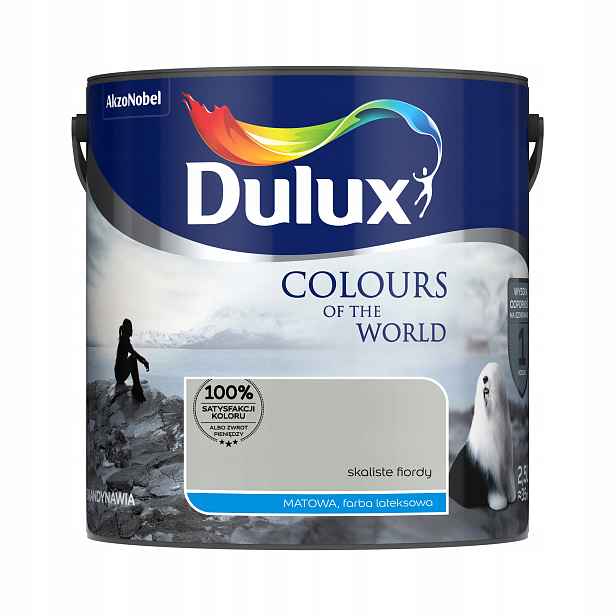 Dulux Barvy světa barva Skalnaté fjordy mat 2,5L