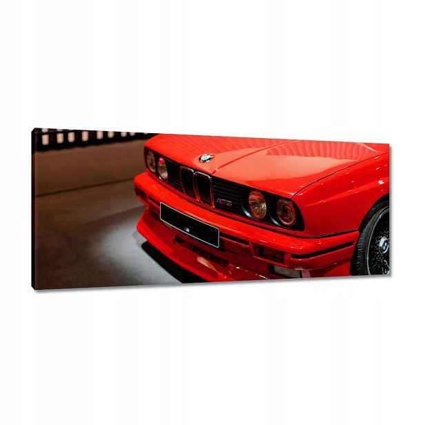 Obrazy 100x40 Červené Bmw M3 Trojka