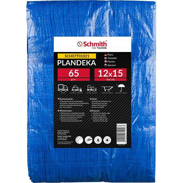 Plachta 65 g 12 x 15 m
