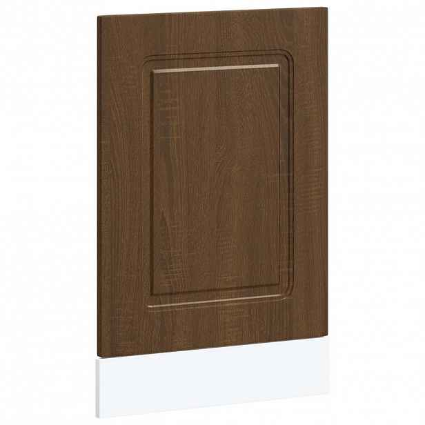 vidaXL Panel na myčku Kalmar hnědý dub 45x1,5x57 cm kompozitní dřevo