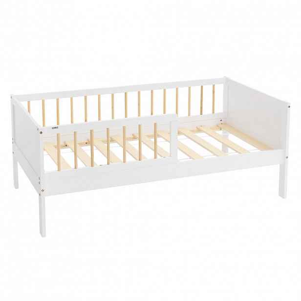 ML-DESIGN DĚTSKÁ POSTÝLKA 70x140 cm bílá/přírodní