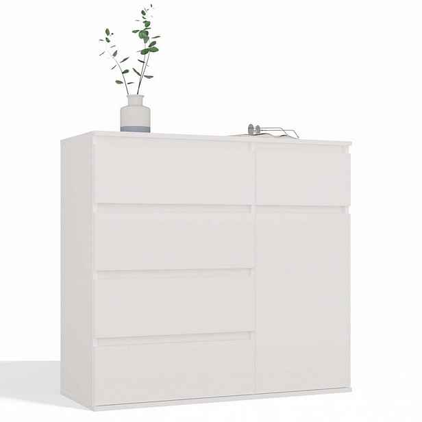 RAUMHIRSCH FURNITURE KOMODA Bílá 100/93/40