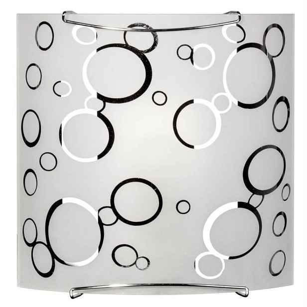 Skleněná nástěnná/stropní lampa Doka sconce