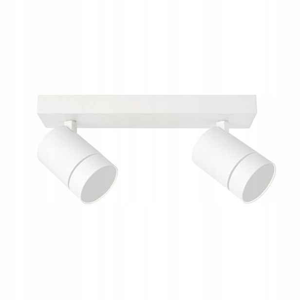 Stropní Led reflektor Spot Bílý 2xIntegrovaný zdroj 640lm Selma Italux