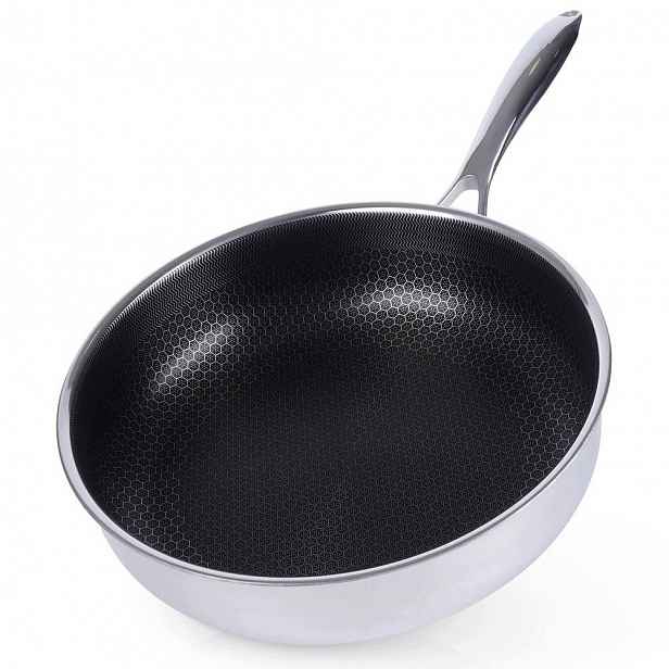 Hluboká ocelová pánev Cookcell 28 cm s nepřilnavým povrchem