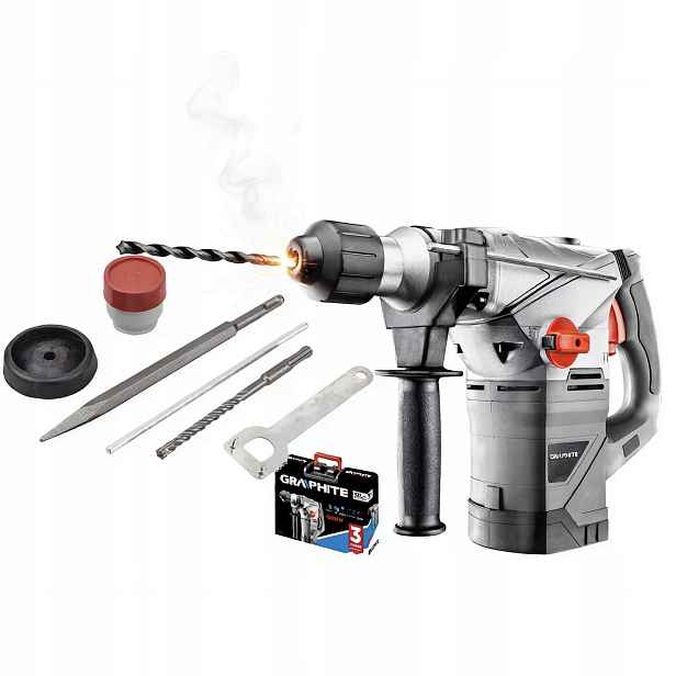 Graphite Vrtací Kladivo SDS+1500W 58G862
