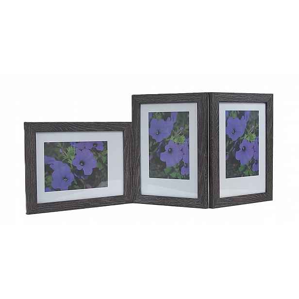 Galerie multirama Marmo foto 15x21 cm Trojitá úroveň/vertikální/vertikální C. Hnědá