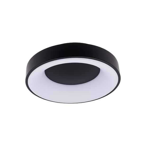 LED svítidlo ZULU 48W CCT kulaté černé stropní