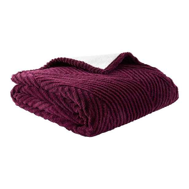 Tmavě fialový přehoz 230x220 cm Heat Buddy Super Thermal – Catherine Lansfield