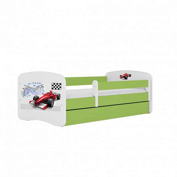 RAUMHIRSCH FURNITURE DĚTSKÁ POSTEL Formule 1 se zásuvkou 160/80 90/61/164