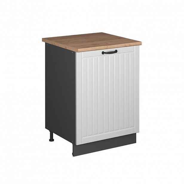 Vicco SKŘÍŇKA POD DŘEZ Fame-Line, Bílý venkovský dům/Antracit, 60 cm