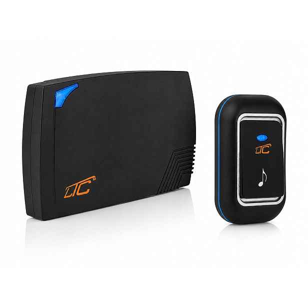 Bezdrátový zvonek do dveří 120 m 36 Melodii 90 dB IP44