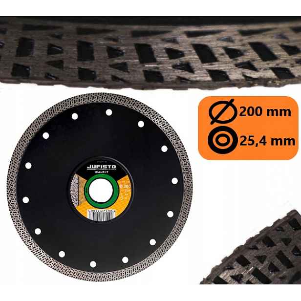Kotouč Na Betonu Diamantový 200x25.4mm Copánkový