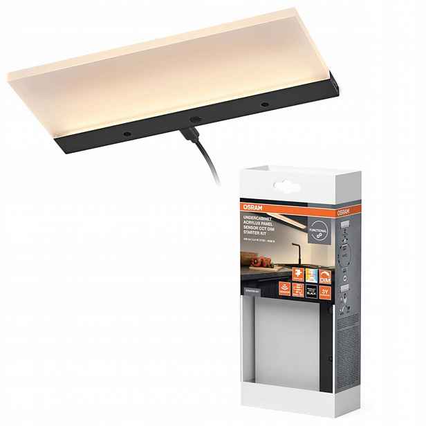 Led podskříňkové svítidlo 5.4W 300lm Cct Černá Undercabinet Osram