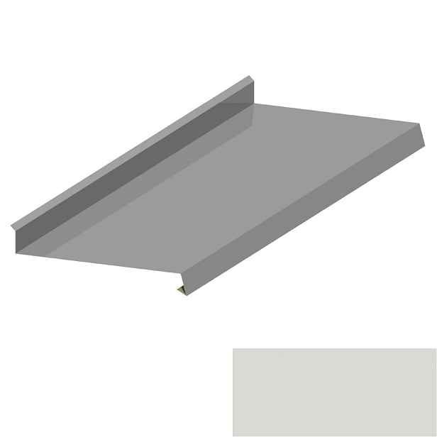 Oplechování římsy RS312S SP 25 RAL 9002 šedobílá