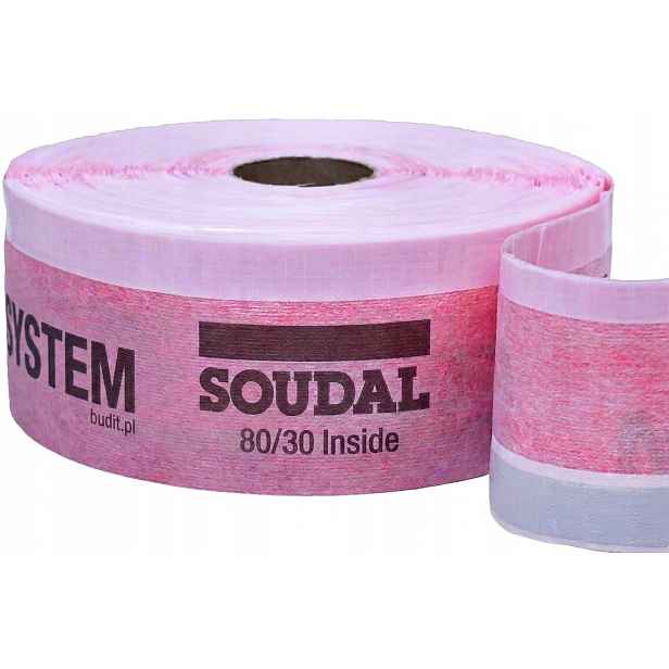 Soudal: Sws pro okna, teplá montáž 80 mm/30 m Vnitřní