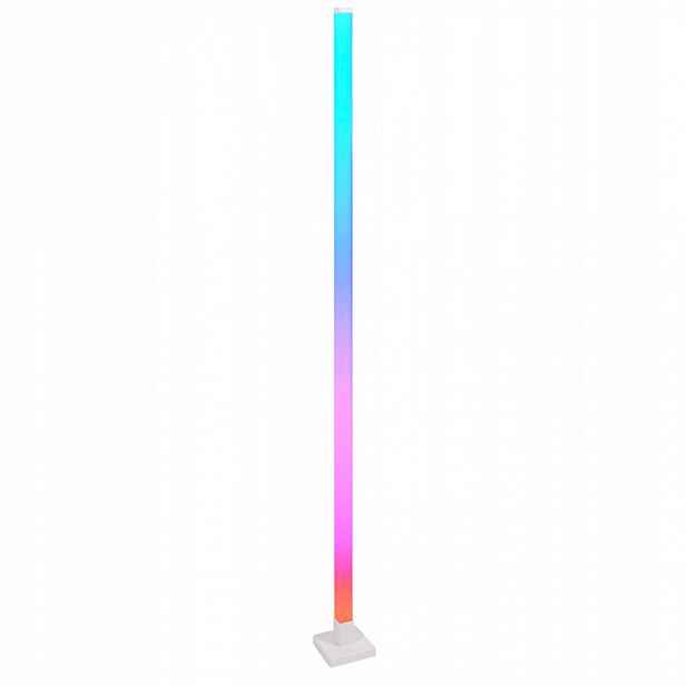 Stojací lampa Rgb Ecolight Hudební bílá Dálkový Ovladač Aplikace Tuya