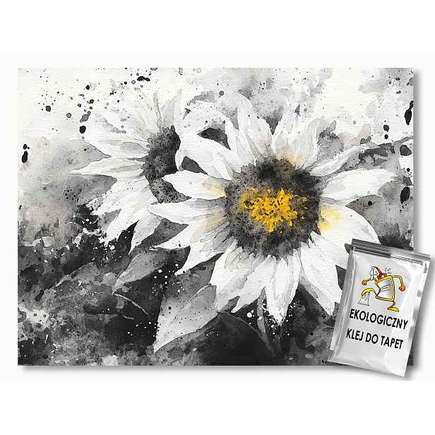 Fototapeta Flizelina Grafika Příroda Květ Slunečnicový Loft 416x254 130g