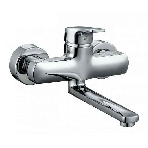 Laufen Citypro - Páková umyvadlová baterie s otočným ramínkem, chrom HF500923100600