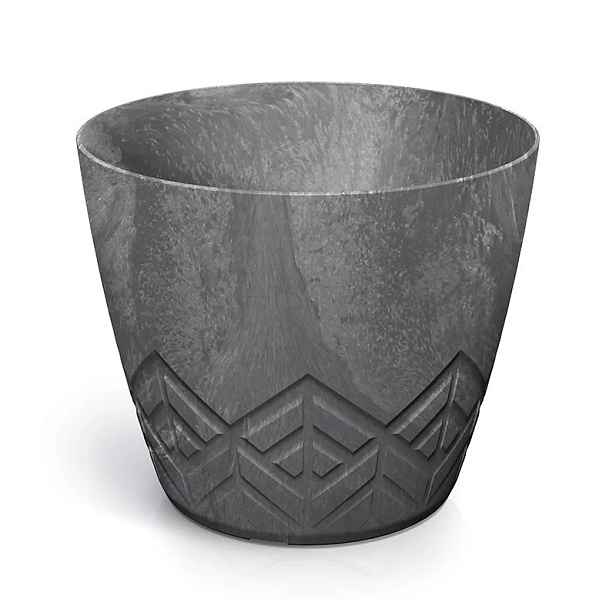 Prosperplast Květináč ARECA betonové marengo, varianta 13,8 cm