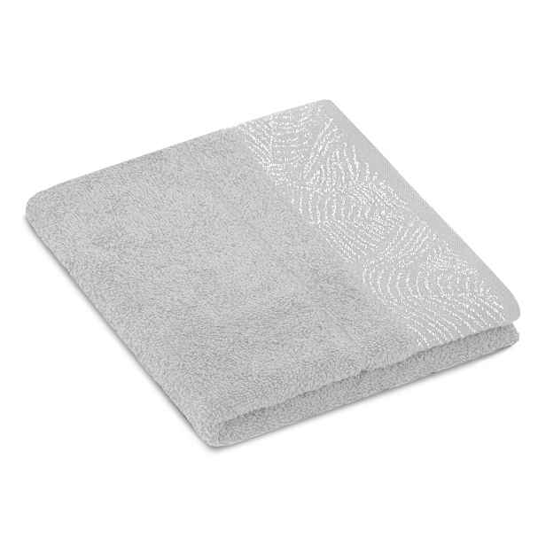 Restilo Ručník BELLIS klasický styl šedý, velikost 50x90