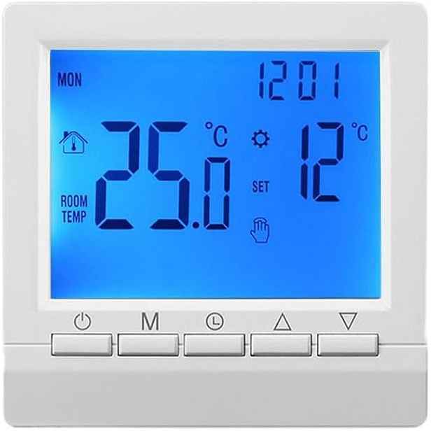 Pokojový termostat Digitální LCD Programovatelný 5+2 pro kotle topení