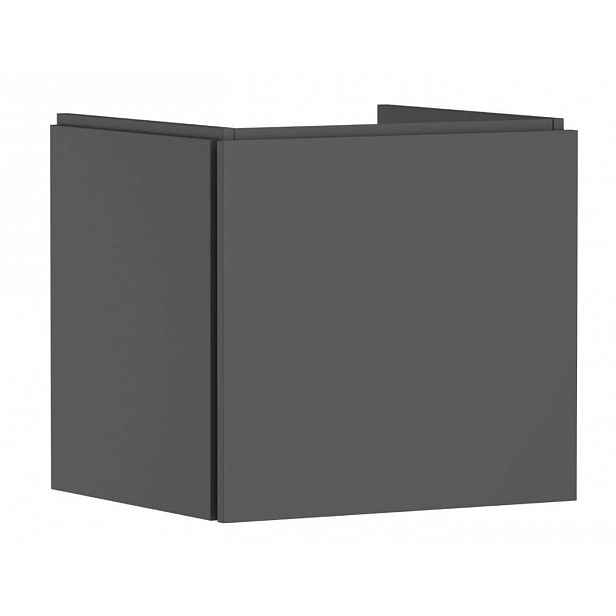 Hansgrohe Xilesa E - Umyvadlová skříňka, 50x53x47 cm, 1 zásuvka, matná šedá 54251760