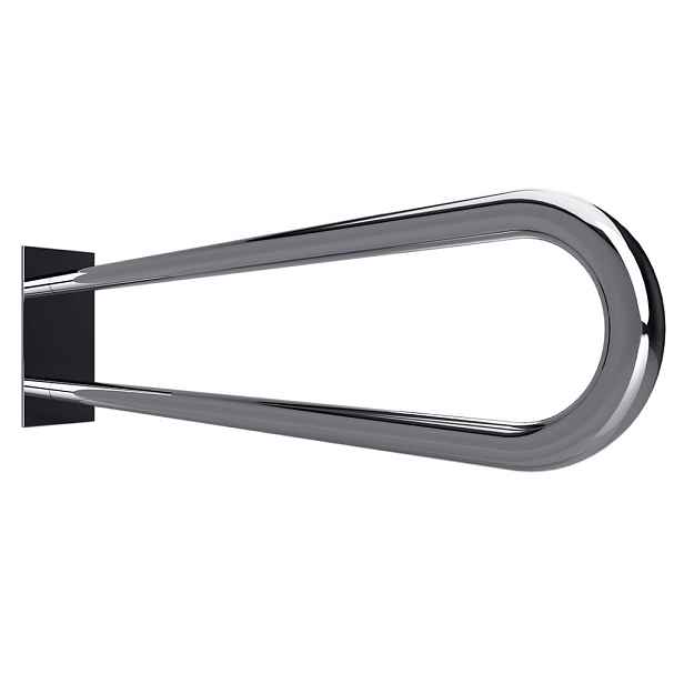 Madlo podpěrné ve tvaru U Bemeta Help 813 mm s krytkou nerez lesklý