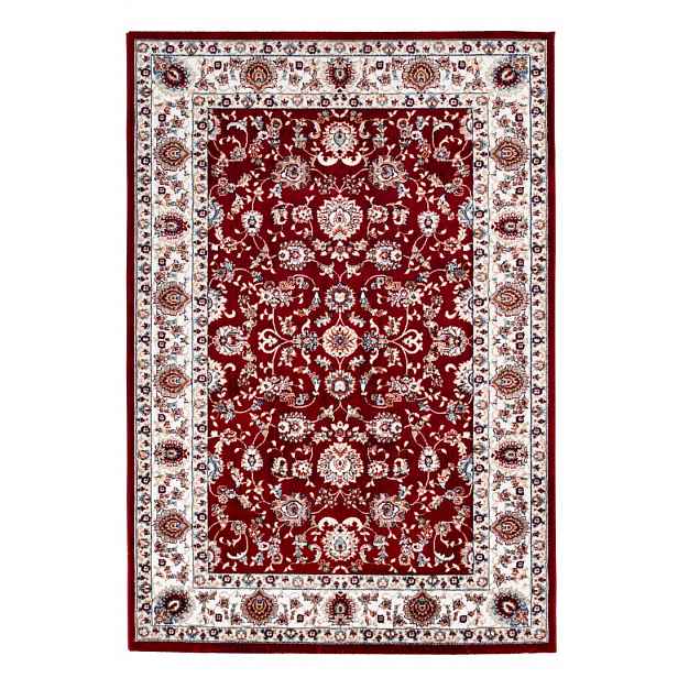 Kusový koberec Isfahan 741 red, 120x170, červená, kancelář, Obsession
