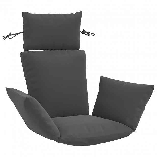 vidaXL Adirondack polštář PUTTEN 100% polyester Antracitová