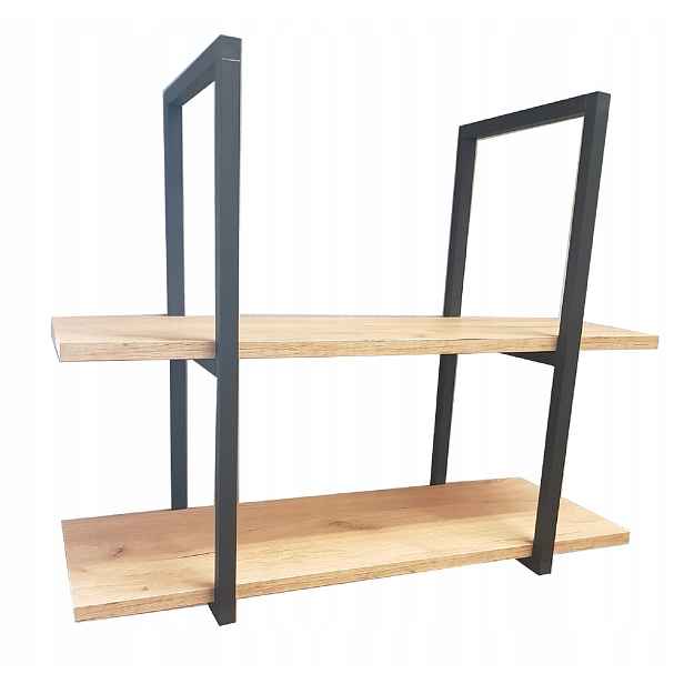 Police RAMA-2 Loft Aluminium 76x30x60 dub sonoma