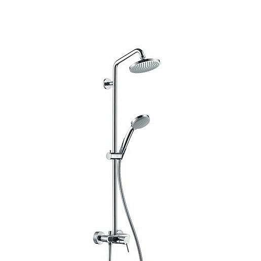 Sprchový systém Hansgrohe Croma na stěnu s pákovou baterií chrom 27154000