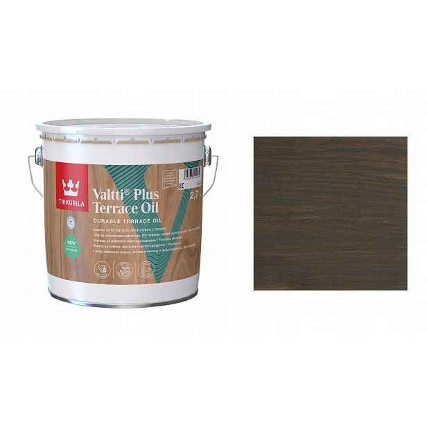 Tikkurila Valtti Plus Terrace Oil 2,7 L 5144 Olej Na Terasy