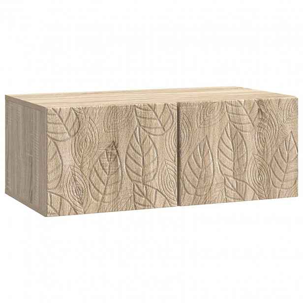 vidaXL Nástěnná TV skříň 78,5 x 31 cm Dub sonoma Kompozitní dřevo