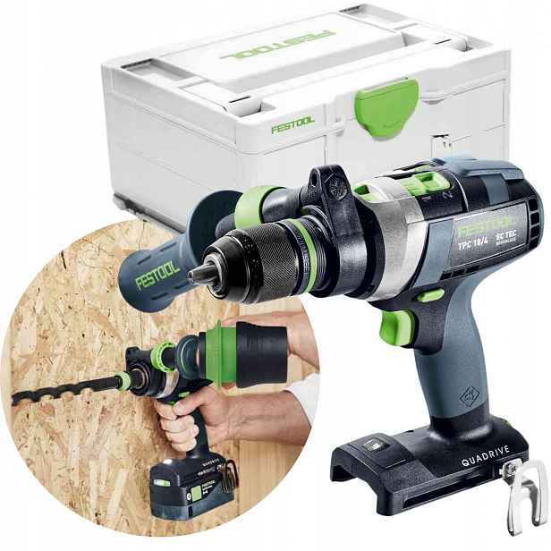 Akumulátorový Aku Šroubovák Festool 575604 Quadrive