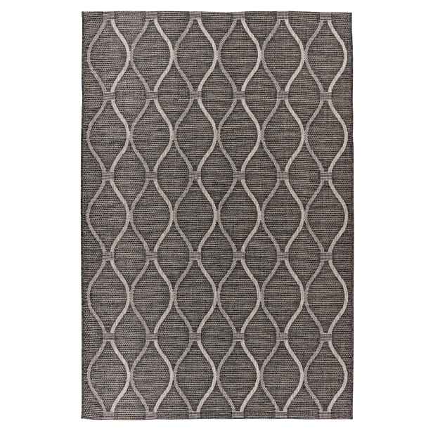 Kusový koberec Nordic 871 grey – na ven i na doma, 80x150, šedá, chodba / předsíň, Obsession